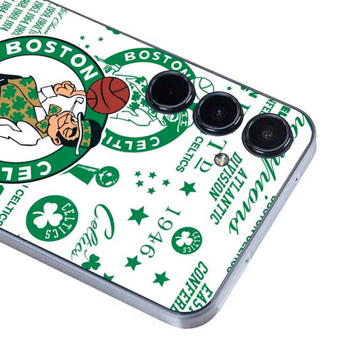 NBA Boston Celtics Historic Blast Galaxy A55 5G Skin